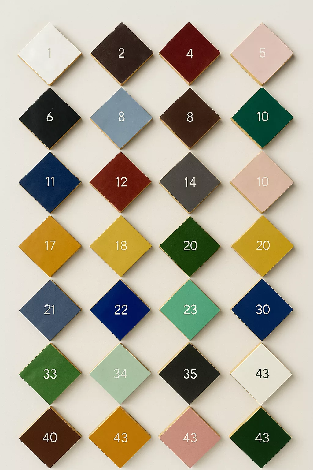 Zellij Marocain à la Carte – Palette Artisanale